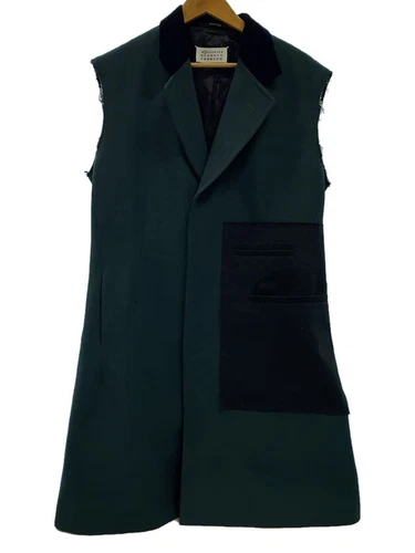 Cappotto smanicato Maison Margiela verde 36