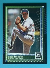2025 Donruss Optic Black Circles Prizm Greg Maddux Braves #9