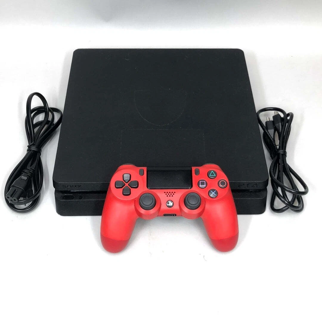  Sony Playstation PS4 1TB Black Console : Video Games