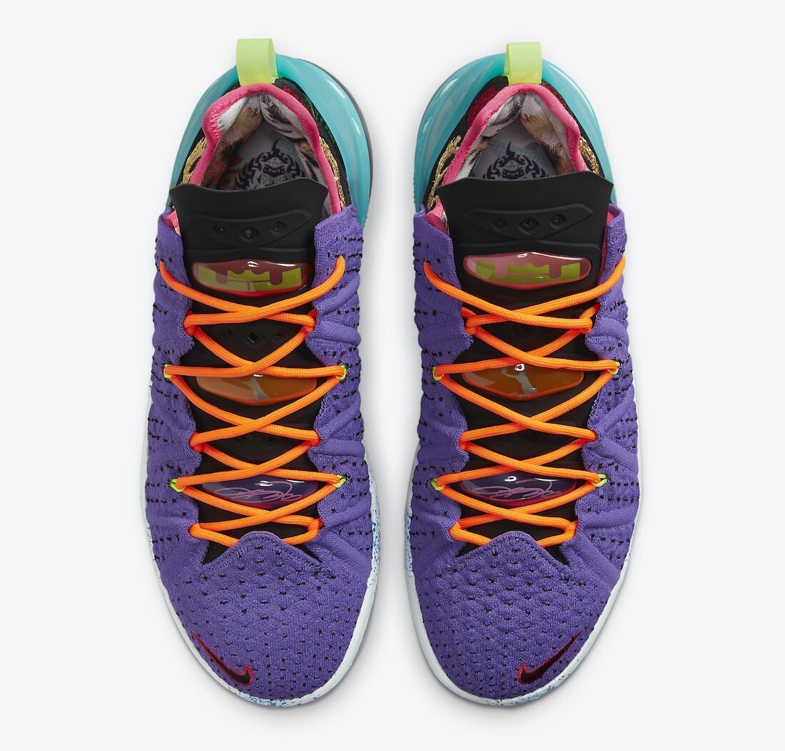 新品 NIKE レブロン 18 サイキック パープル 27cm バッシュ レア NIKE LEBRON 18 BEST 10-18 PSYCHIC PURPLE BASKETBALL SHOES