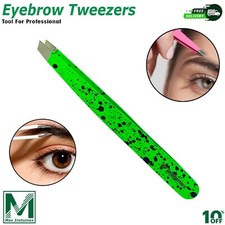 Professional Tweezers Precision Lashes Razor Stainless Steel Eyebrow