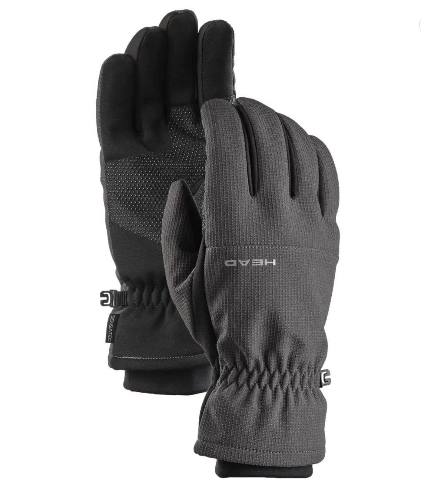 Women's Head Waterproof Hybrid Gloves|Waterproof, Touchscreen|XL, Charcoal #2129