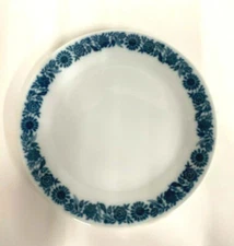 Bauscher Weiden White and Blue 7.5" Diameter Plate