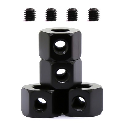4PCS 5mm to 12mm Wheel Hub Hex Adapter For WPL D12 C14 C24 B14 B16 MN D90 D91
