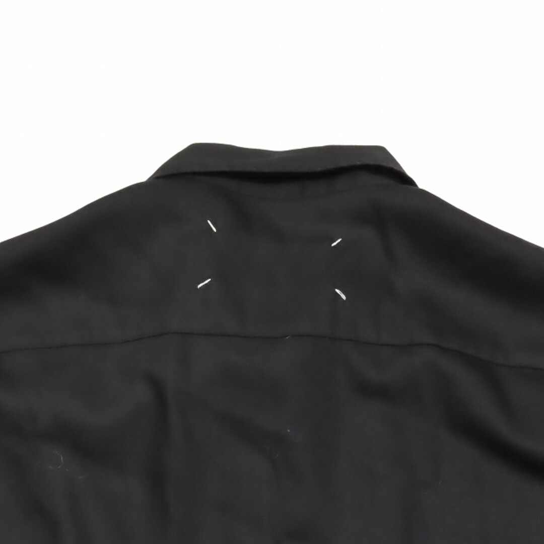 24SS Maison Margiela Rayon Open Collar Shirt Short Sleeve 24SS Maison Margiela Rayon Open Collar Shirt Short Sleeve
