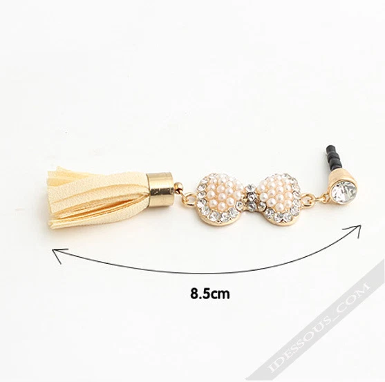 Smartphone Schmuck Stecker StaubSchutz Handy Universal Anhänger Iphone Galaxy - Bild 3 von 4