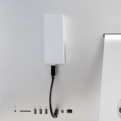Thunderbolt 1 2 external Bootable MacOS drive M.2 NVMe SSD Enclosure For iMacqHa