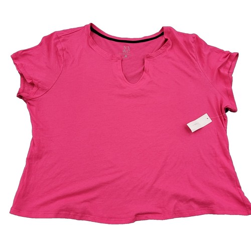 Top Sans Manches New York & Company - Taille XL, Col Boutonné Et Dos Long
