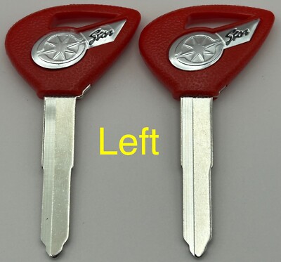 2 Key Blanks Yamaha Vstar V-Star XVS 1100 1300 250 650 950 XV250