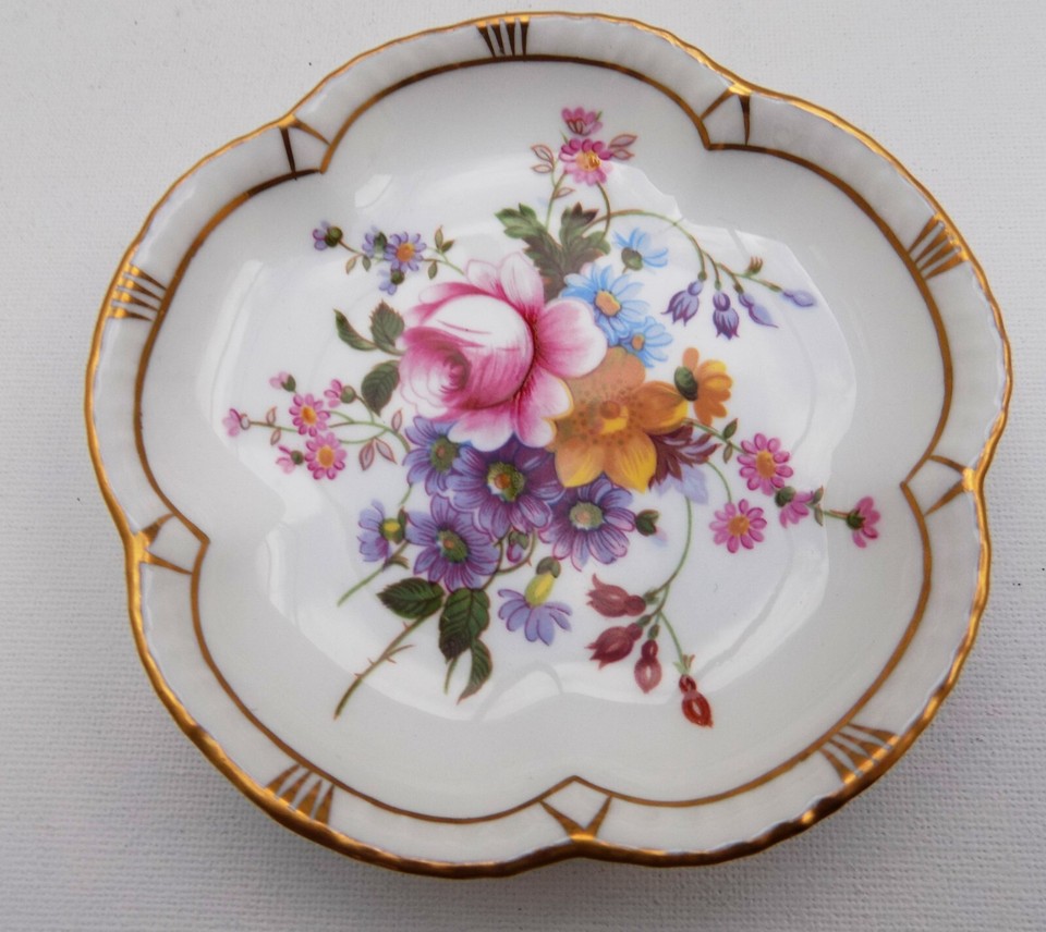 ROYAL CROWN DERBY POSIES JUG & SUGAR BOWL IN BOX + LATER PIN TRAY eBay