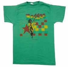 REGGAE 80'S vintage t shirt rasta Jamaica Bob Marley style Made in USA Medium