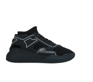 stella mccartney black and white sneakers