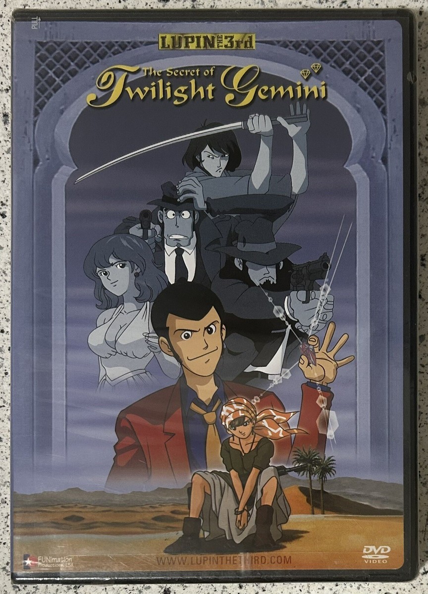 Lupin the 3rd The Secret of Twilight Gemini New Anime DVD 2003