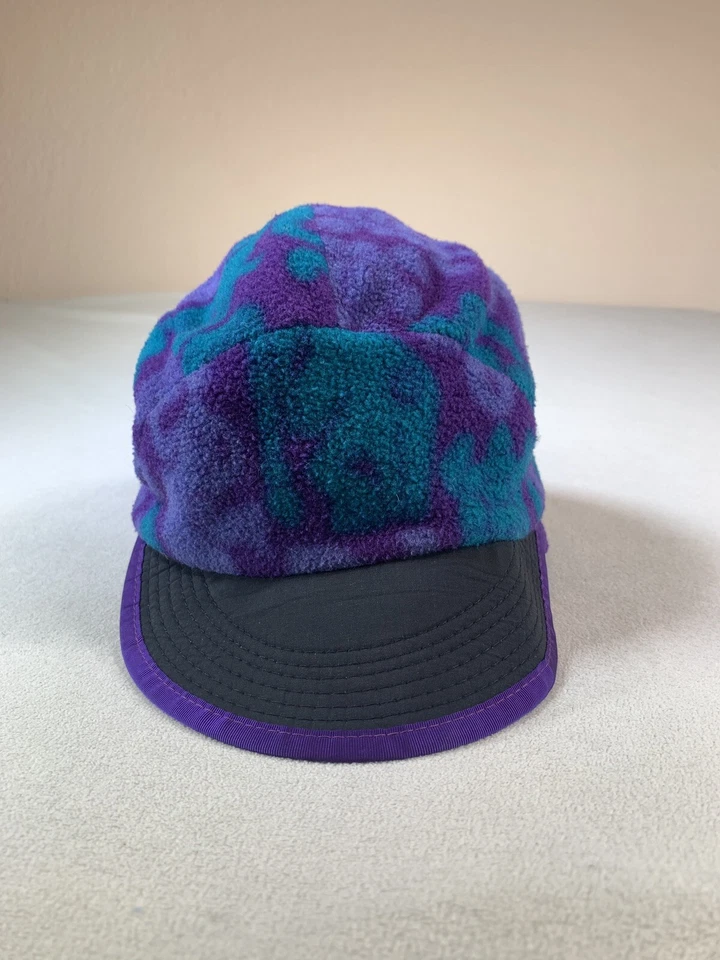 Винтажная Шляпа Patagonia Большая Синхилла Утенок Флисовая Редкая Фиолетовая Ацтекская - Изображение 3 из 4