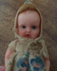 VINTAGE CELLUOID BABY DOLLS ITALY 3 INCHES FULLY JOINTED — photo 5