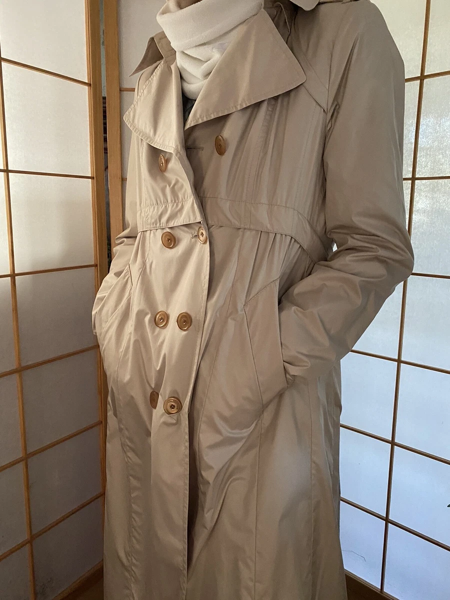 Creenstone Designer Trench Style Mac Eu38 .Uk10 12 Cost 466 Silky Cream Dutch eBay
