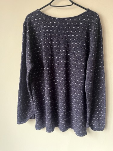 jessica graaf Size XL Grey jersey textured top tunic stretch comfy long sleeve - Picture 11 of 16