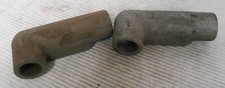 Crouse-Hinds LL37 Conduit Body 1" Malleable Iron (Lot of 2)