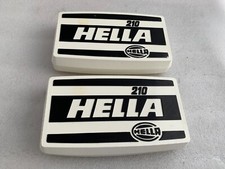 2x Hella Oldtimer Nebel Fern Zusatz Scheinwerfer Abdeckung Schutzkappe 210  NOS