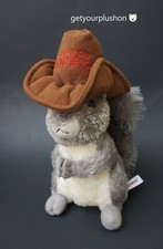 AURORA 9" GRAND OLE OPRY GREY SQUIRREL PLUSH
