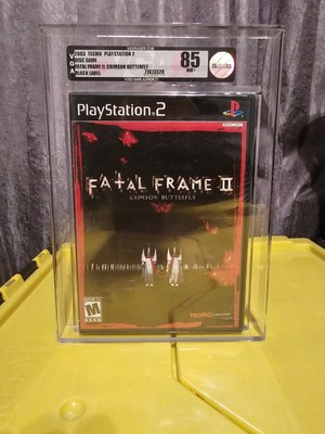 Fatal Frame II (Sony PlayStation 2, PS2) VGA 85 NM+ Black Label