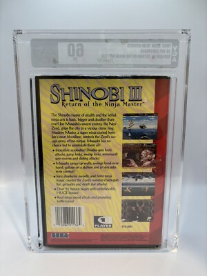 Shinobi III: Return of the Ninja Master (Genesis, 1993) Brand New