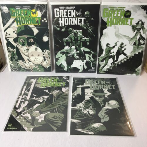 Green Hornet Vol. 3  1-5 (2020) - Dynamite Entertainment Bagged and Boarded - Foto 1 di 6