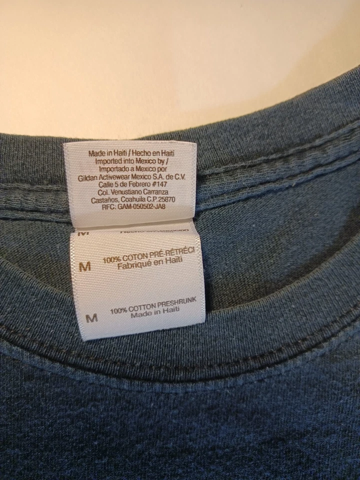 Logans Roadhouse женщин Med экипажа футболка вера мужество надежда любовь сила винтажный - Изображение 3 из 4