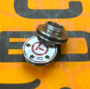 Scotty Cameron Tour Use Only Putter Circle T Mallet Putter Sole Weights 10g Red