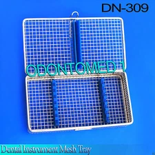 Dental Instrument Sterilization Cassette for 7pcs Stainless Mesh Tray DN-309