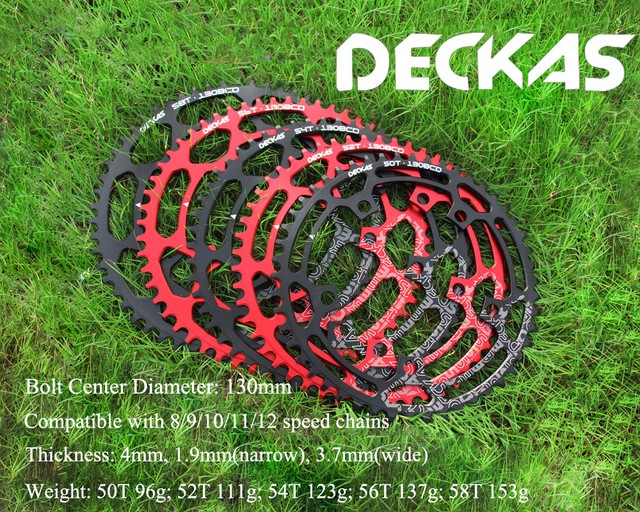 single speed chainring 130bcd