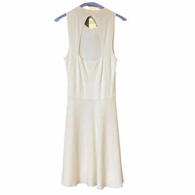 Theory Women's Cream Back Cutout Sleeveless Dress, Size S | eBay