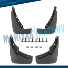 Set of 4 Splash Guards Mud Guards Mud Flaps Fits 2018-2020 Volvo XC60 31435990