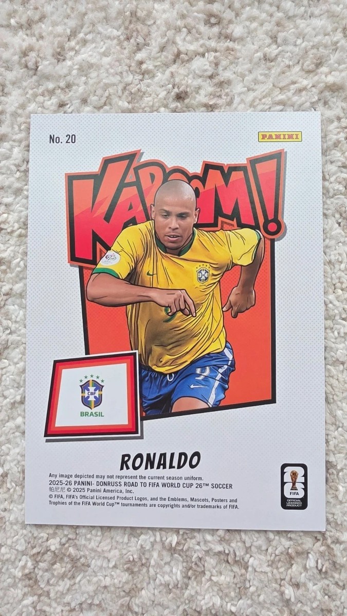 2025-26 Panini Donruss Road To FIFA World Cup Oversized (5x7