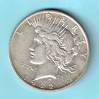 SILVER 1922 D PEACE SILVER DOLLAR UNGRADED - BEAUTIFUL COIN
