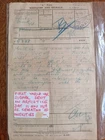 WW1 Armistice Day Telegram 1918 Cease Hostilities Military 169th brigade London