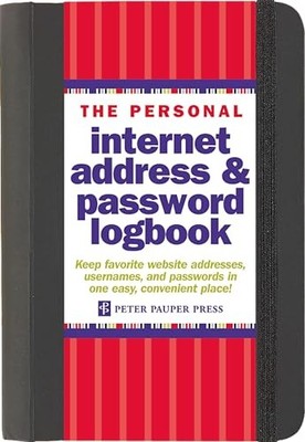 INTERNET PASSWORD ORGANIZER by Inc Peter Pauper Press Paperback Self Help