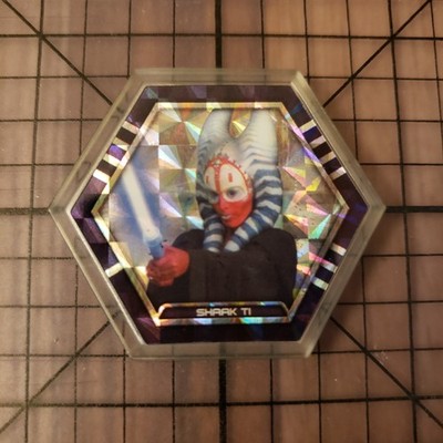 Topps Star Wars Galactic Connexions -Clear Border Holo Foil - Shaak Ti