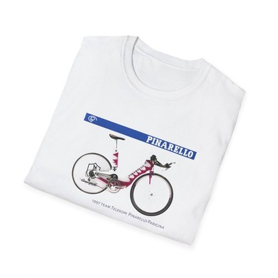 Jan Ullrich 1997 Telekom Pinarello Parigina Pinarello Graphic Tee T Shirt