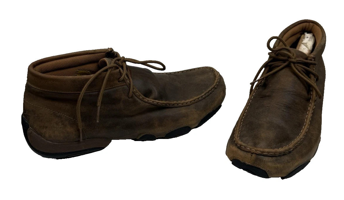 Twisted X Moccasin Leather Upper Casual Shoes for Men for  display picture 1
