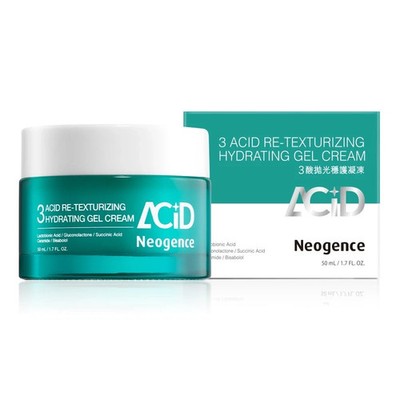 Neogence 3 Acid Re-Texturizing Hydrating Gel Cream 50ml/ 1.7fl.oz. From Taiwan