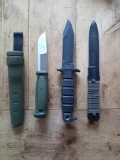 Ontario, mora, marbles, cold steel usa Knife and Machete lot