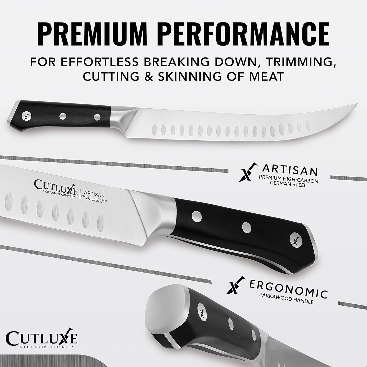 Crafted 10-Inch Cimeter Knife - High Carbon Forged Steel with Lifetime