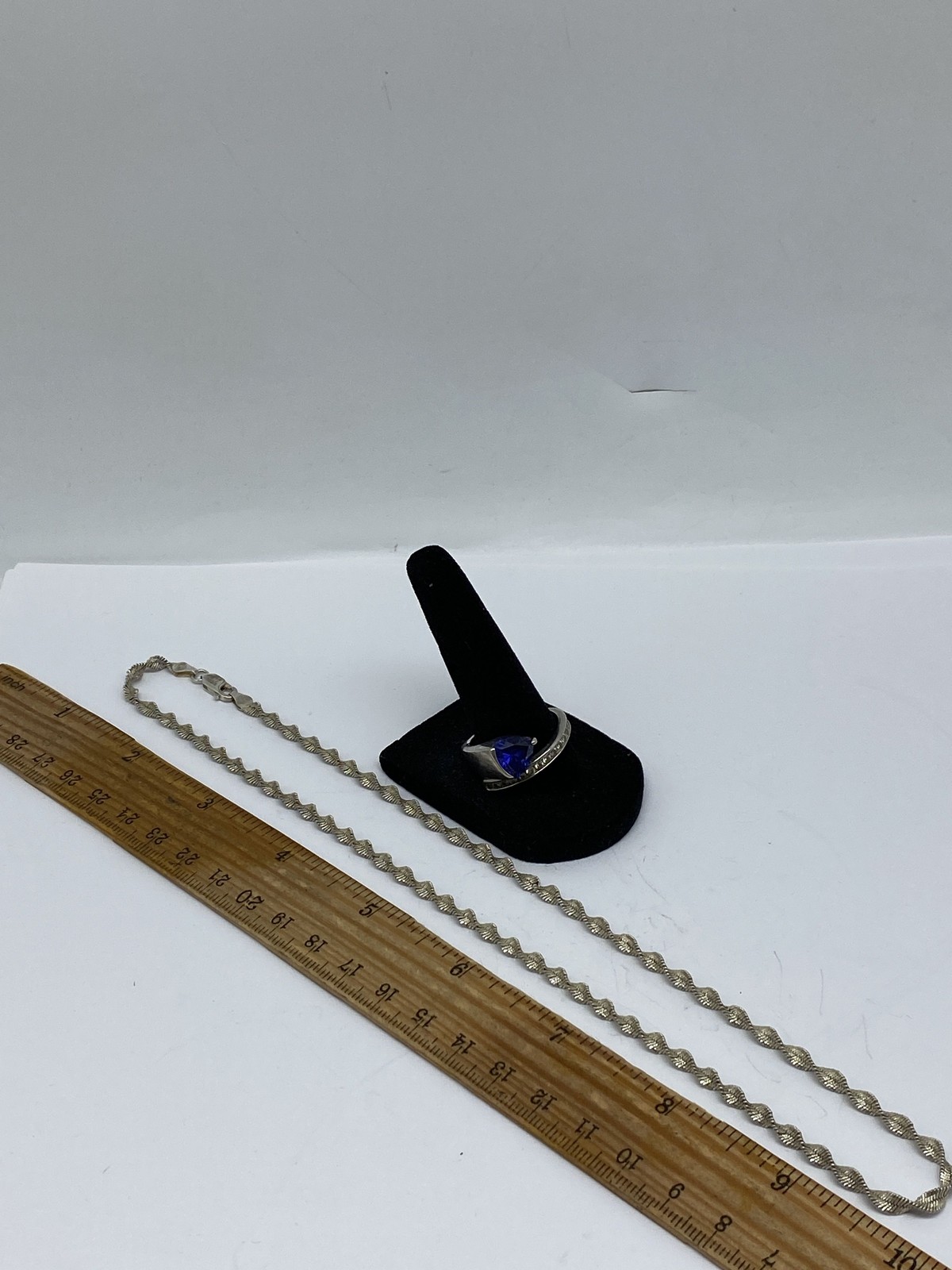 Sterling Silver Assorted Ring Brooch Necklace Jew… - image 8