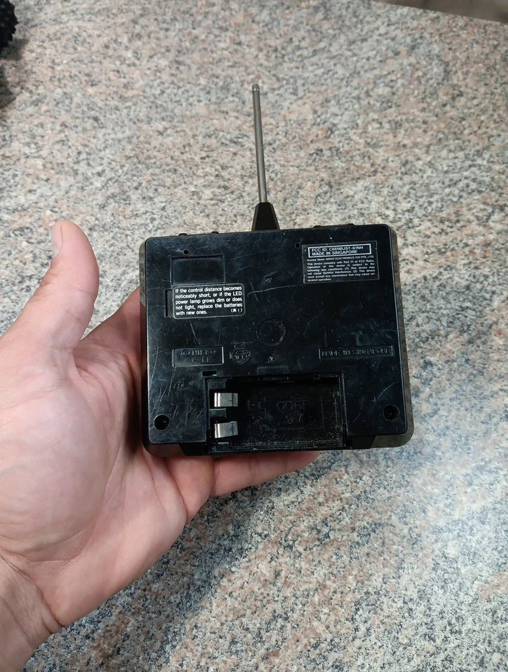 Vintage VTG 1985 Nikko Red Turbo Alley CAT 88 RC Car 2 Channel 49.860 MHz Tested - Image 4 of 4