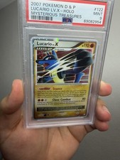 Lucario LV.X 122/123 Mysterious Treasures Holo (perfect Swirl) on eBay