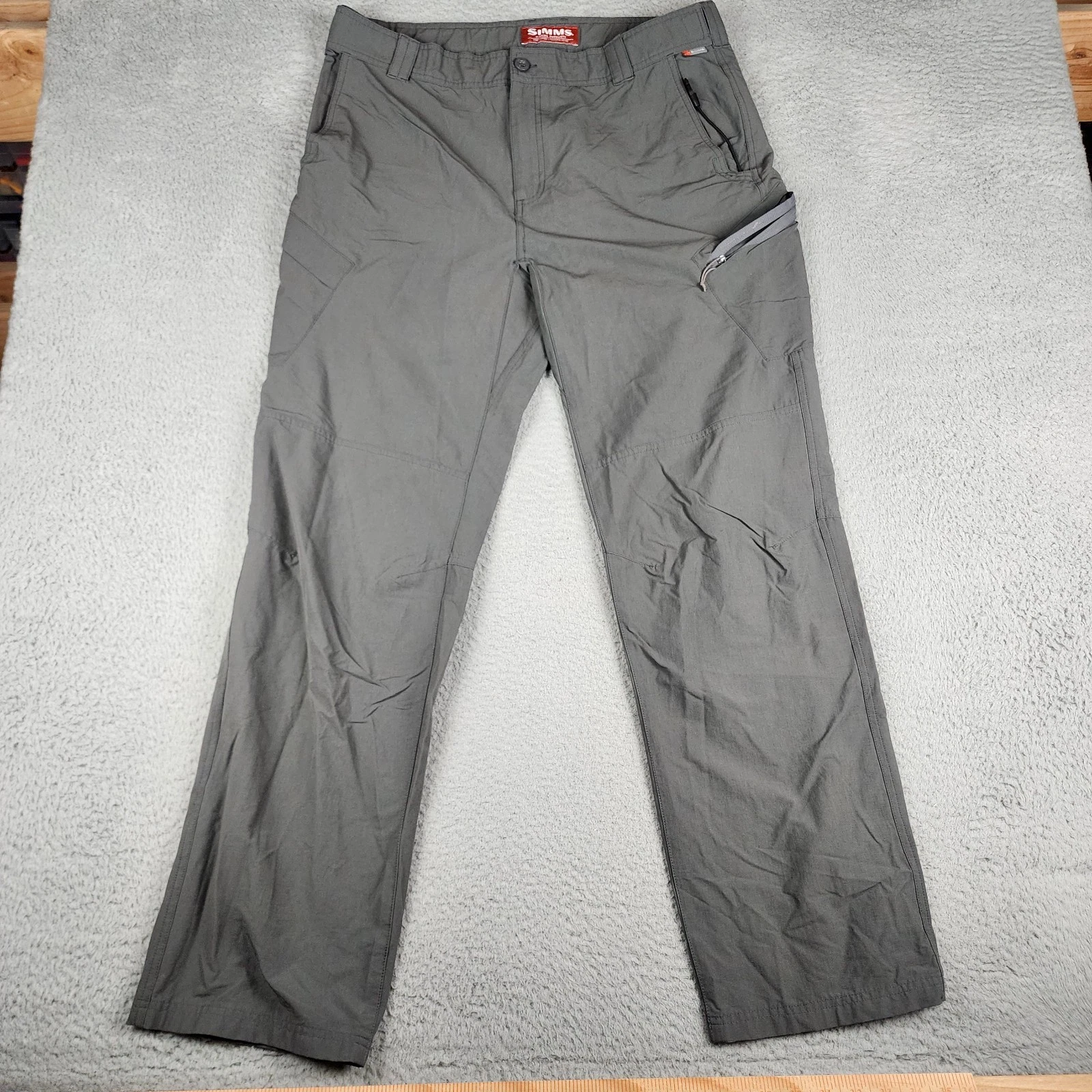 Simms Pants Mens Extra Large Gray Cargo Tapered Fishing Outdoors Hiking
Opens in a new window or tab
