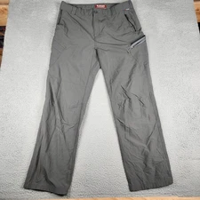 Simms Pants Mens Extra Large Gray Cargo Tapered Fishing Outdoors Hiking