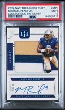 Panini National Treasures Michael Penix RC Rookie ON CARD Auto Patch SSP 21/39