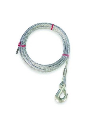 NEW TAKE OFF WARN VRX 45 Winch 50ft. Steel Cable with Connectors and Hook